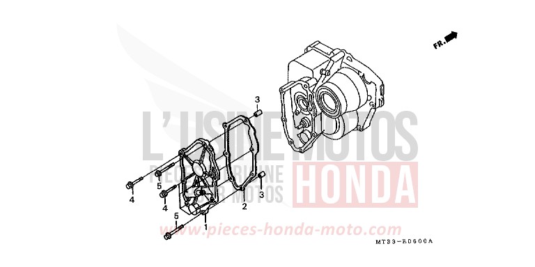 SHIFT COVER for Pan-European ABS PEARL ATLANTIS BLUE (B142D) from 1992